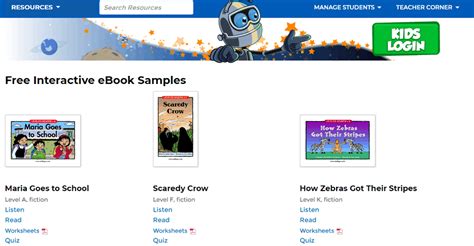 Online Leveled Reading Resources for Students & Teachers.